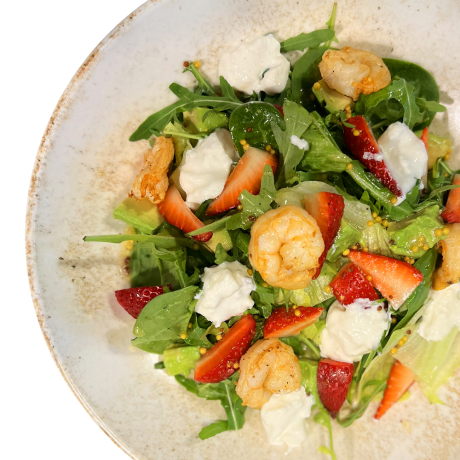 Shrimp and Strawberry Salad