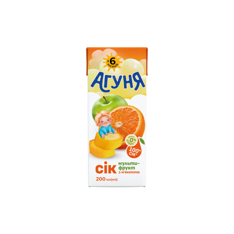 Сок Агуня мультифрукт