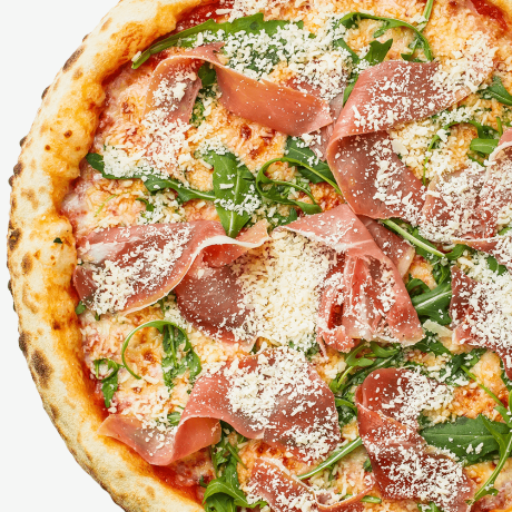 Emilia-Romagna Pizza with Parmesan