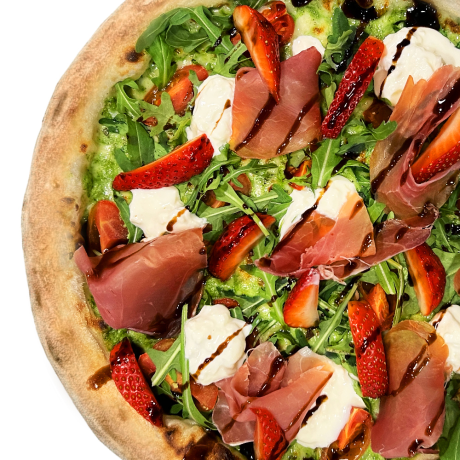 Parma Strawberry Pizza